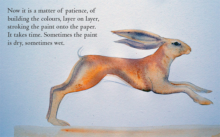 How to draw a hare:  