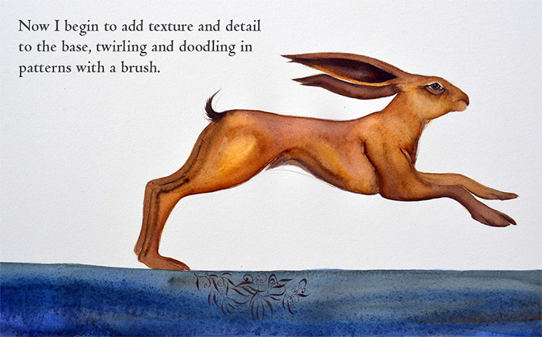 How to draw a hare:  