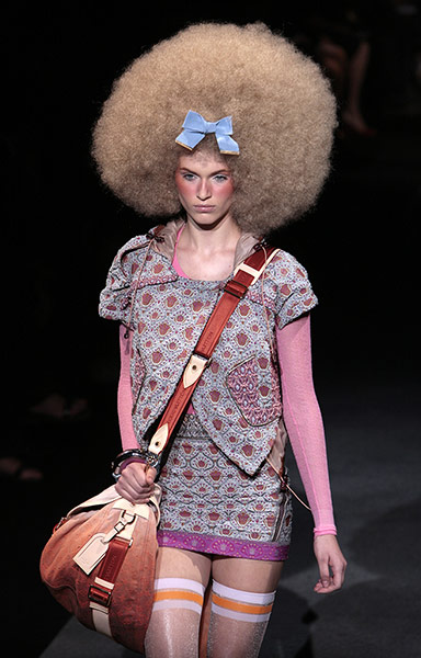 Marc Jacobs gallery: Bike messenger afros