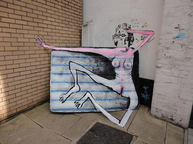 Art is Trash: Shoreditch, London 2013