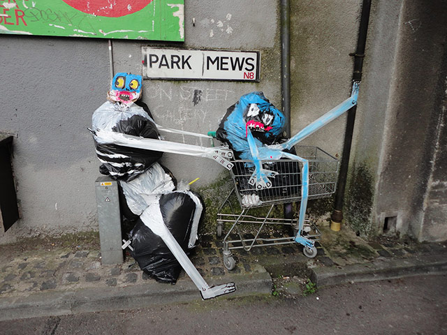 Art is Trash: Crouch End, London 2013