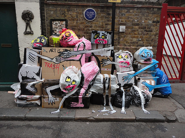 Art is Trash: Shoreditch, 2013