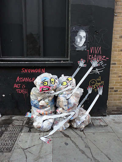Art is Trash: Shoreditch 2013