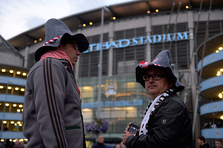 football: Manchester City v Bayern Munich