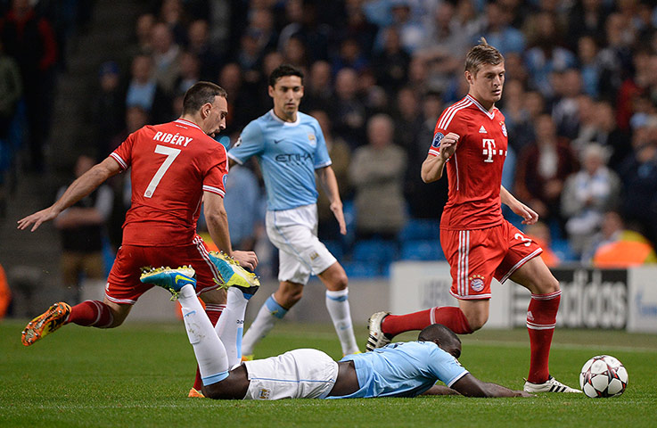 football: Manchester City v Bayern Munich