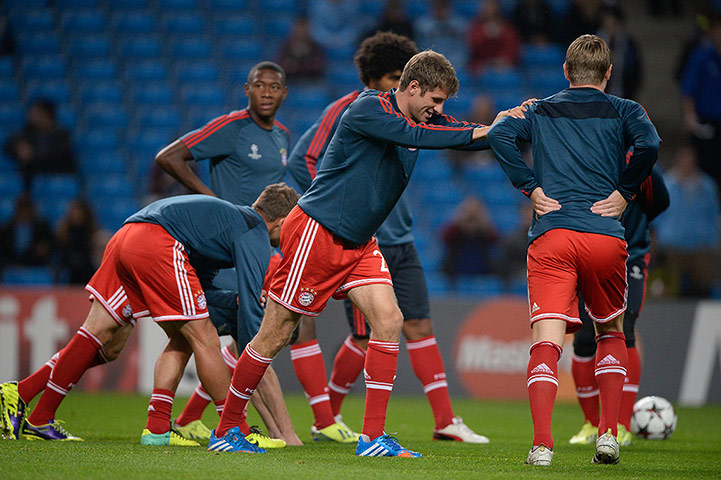 football: Manchester City v Bayern Munich