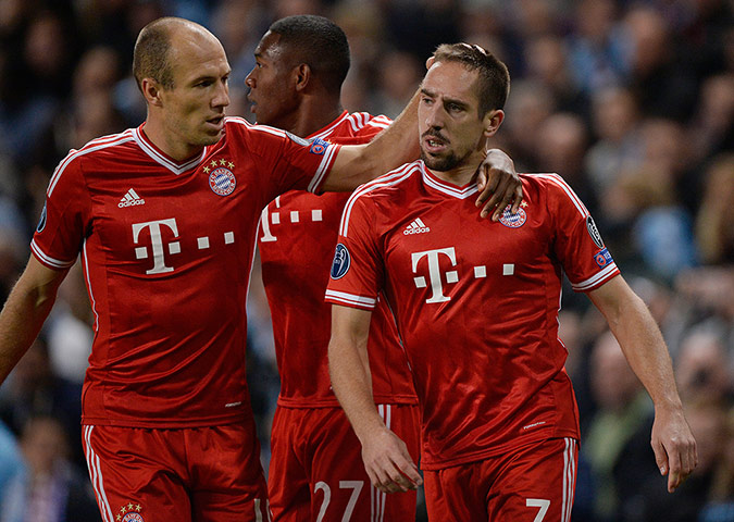 football: Manchester City v Bayern Munich