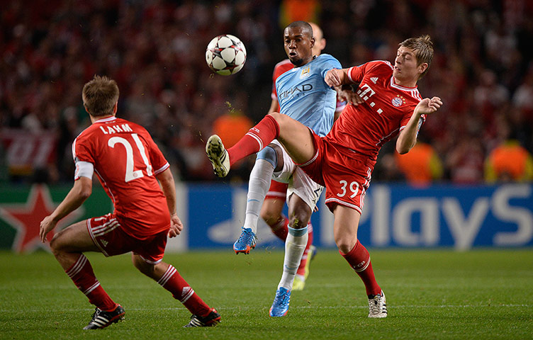 football-: Man City v Bayern Munich
