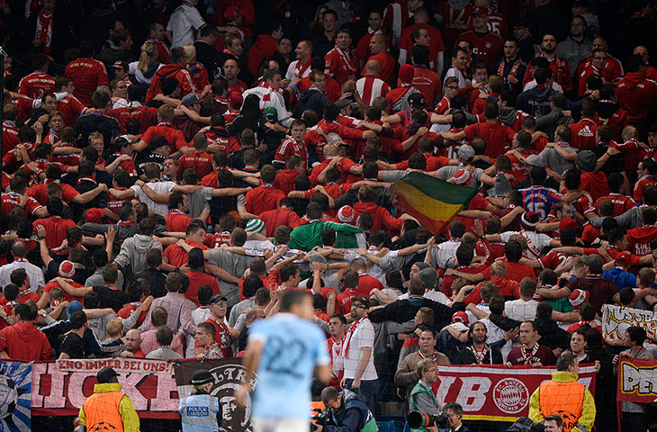 football--: Man City v Bayern Munich