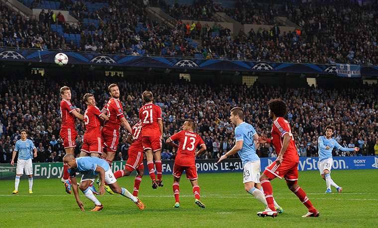 football--: Man City v Bayern Munich