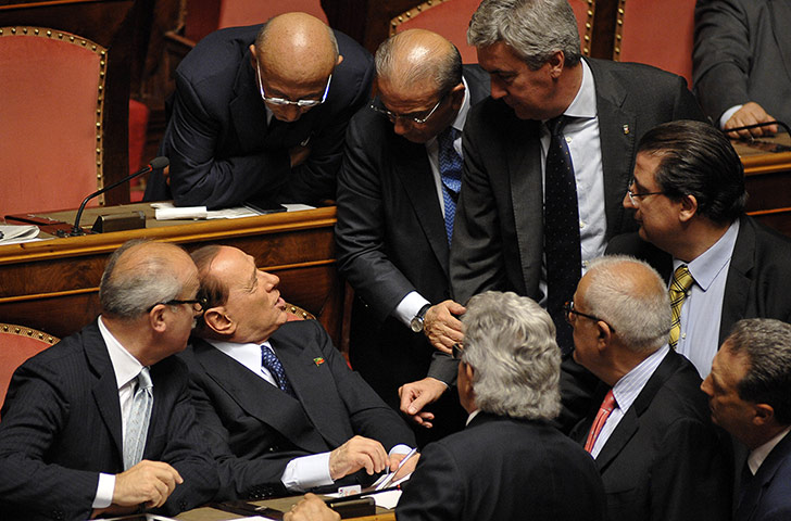 Berlusconi U-Turn: Enrico Letta Confidence Vote 