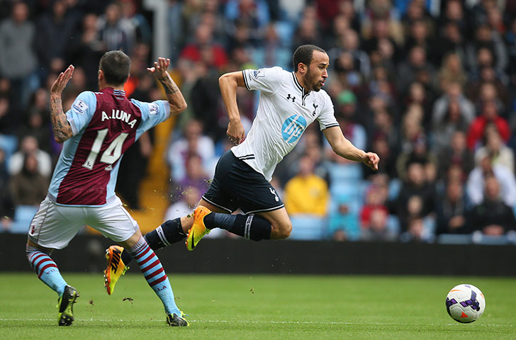 villa v spurs: sport