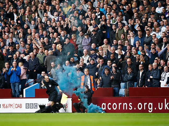 villa v spurs: Aston Villa v Tottenham Hotspur - Barclays Premier League