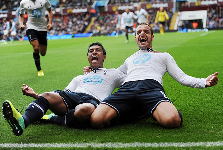 sport: Aston Villa v Tottenham Hotspur - Barclays Premier League