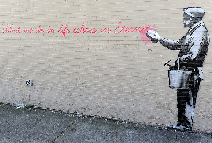 Banksy in New York City: Queens, New York