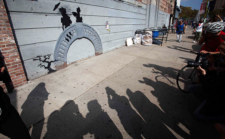 Banksy in New York City: Brooklyn, New York