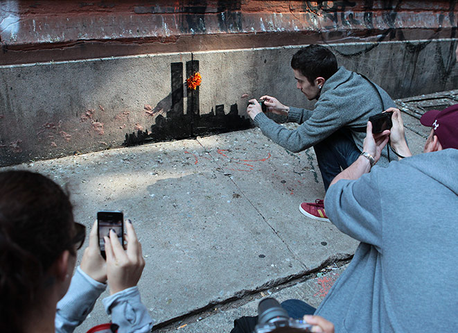 Banksy in New York City: Tribeca, New York