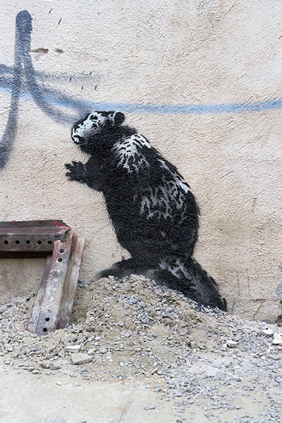 Banksy in New York City: East New York