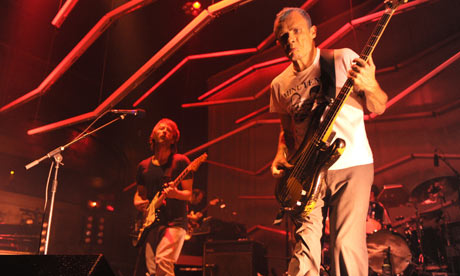 Thom York and Flea for Atoms For Peace at Roseland Ballroom - April 5, 2010