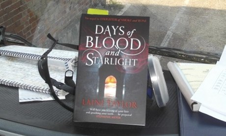 What are you reading today. Days of Blood and Starlight