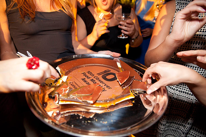 OFM 2013 party: Observer Food Monthly Awards 2013