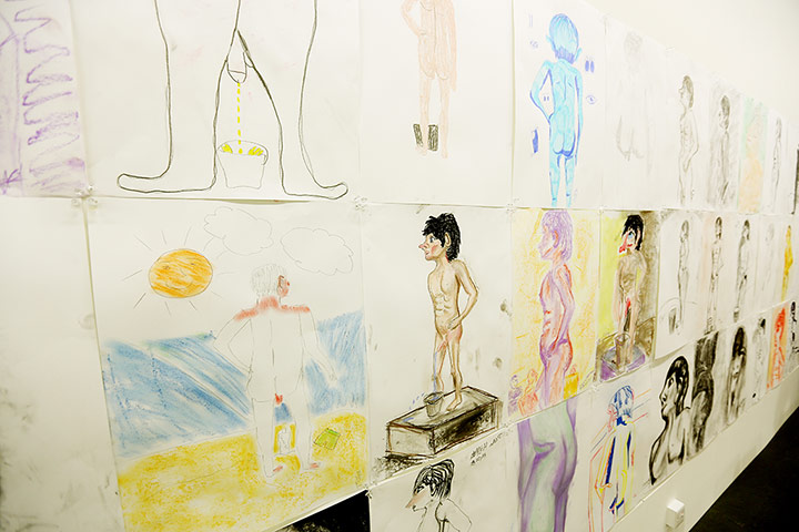 Turner Prize 2013: Pictured is 'Life Model 2012' by David Shrigley. 