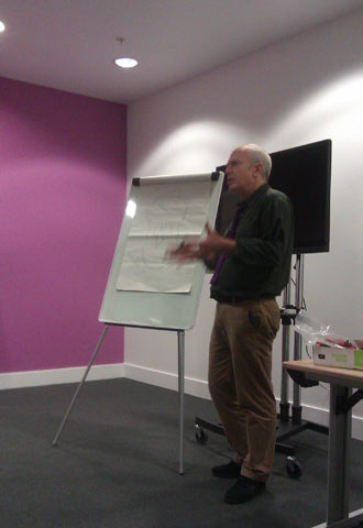 Education Centre - Martin Rowson at Big Draw Oct 2013