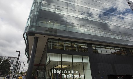Guardian offices in London