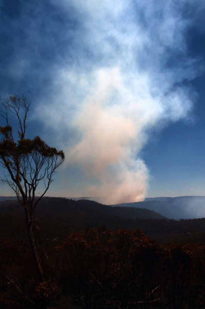 Mt. Victoria bushfire