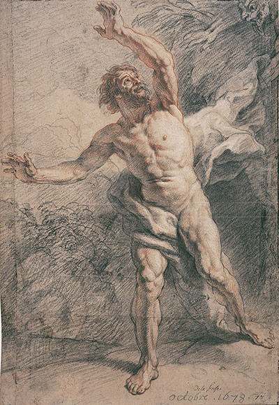 The Male Nude: Charles de La Fosse, Orestes pursued by the furies 1678.   