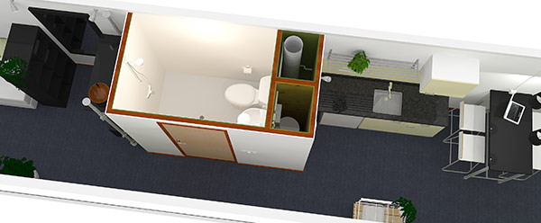 Homeless containers: Brighton housing shipping containers