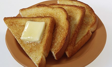 Toast and butter