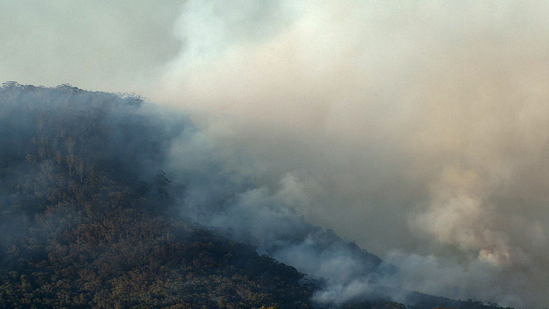 Lithgow bushfire: Hartley bushfire