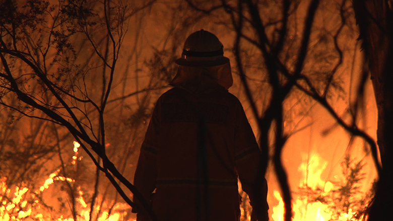 Lithgow bushfire: Hartley bushfire