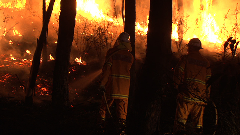 Lithgow bushfire: Hartley bushfire