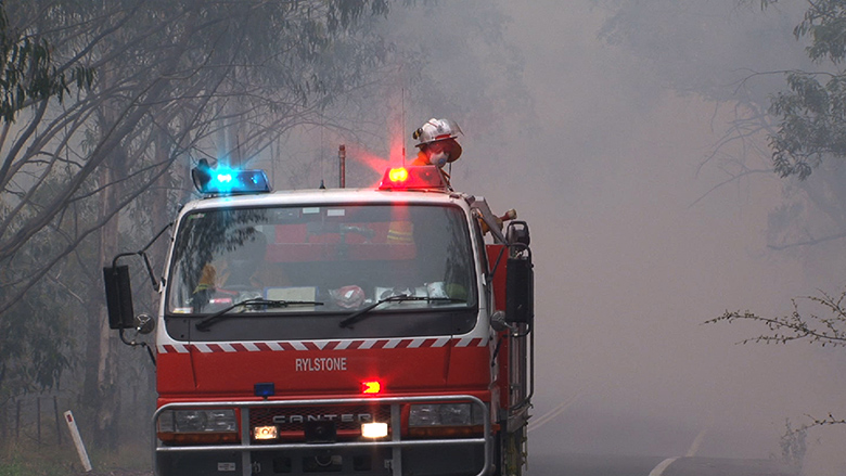 Lithgow bushfire: Hartley bushfire