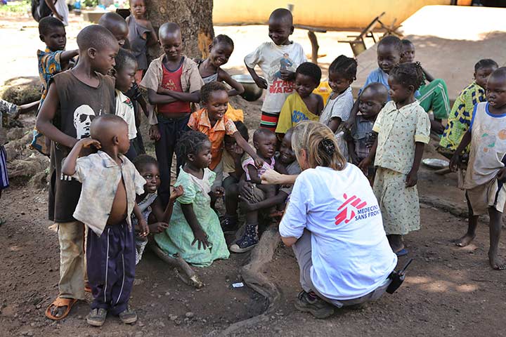 MSF in CAR: MSF surgeon Erna Rijnierse