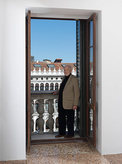 Sir Anthony Caro: Sir Anthony Caro at the Museo Correr in Venice, 2013