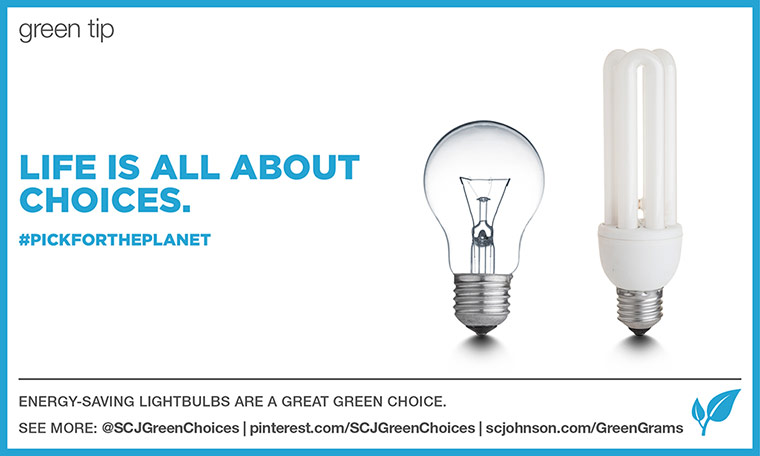 SC Johnson: Light bulbs