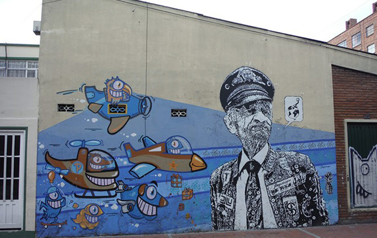 Graffiti: Bogata Columbia graffiti