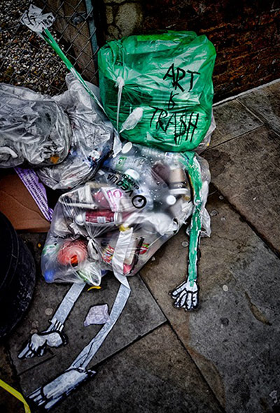 Graffiti: Art is trash, trash