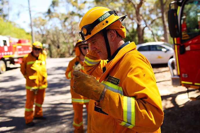 Bushfires : Gary McQuade 