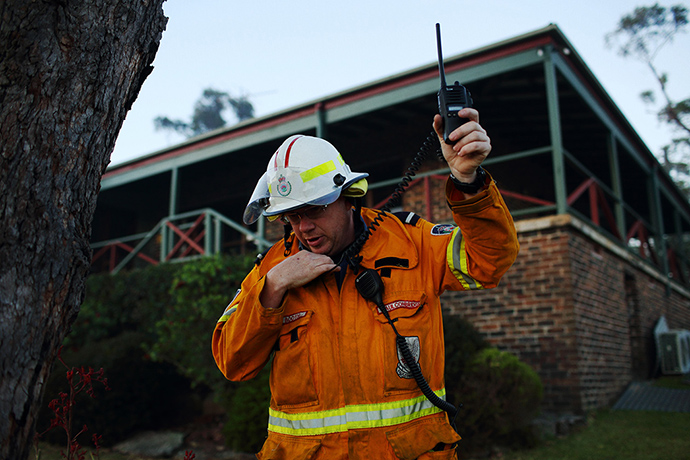 Bushfires : Geoff Booth