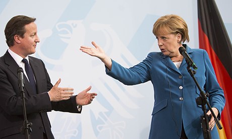 Merkel and Cameron