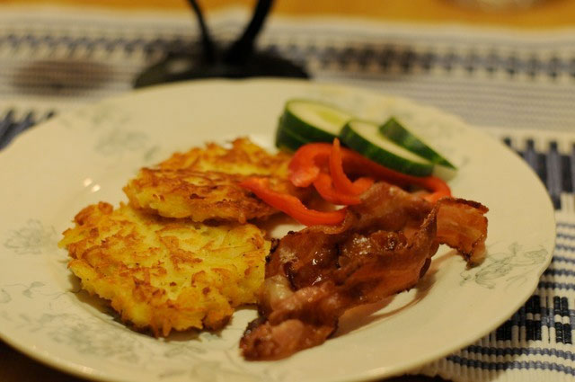 Food origins: Apple dinner