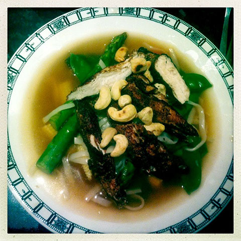 Food origins: chicken noodle soup