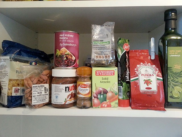Food origins: kicthen cupboard
