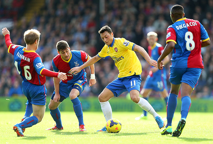 Crystal Palace v Arsenal: Crystal Palace v Arsenal - Barclays Premier League