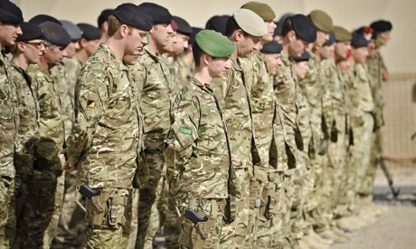 British troops in Afghanistan
