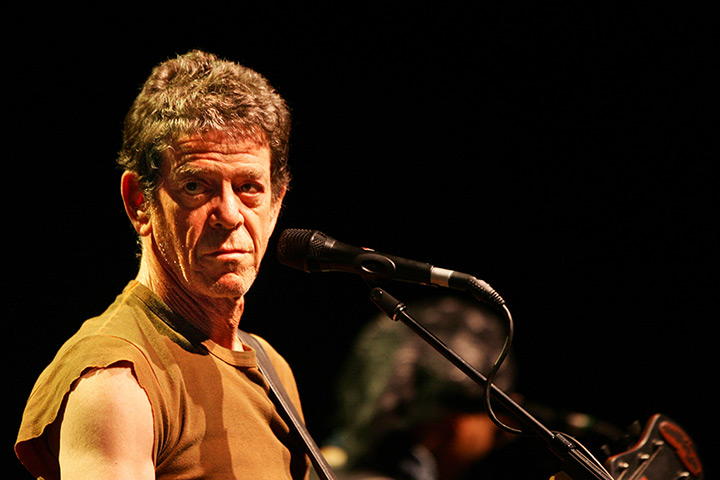 Lou Reed obituary: 2007: Lou Reed performs on stage at at Berlin's Tempodrom